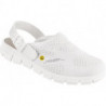 Sabot 37329. OB. A. E. FO. SRC. blanc. Taille 45 Abeba