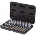 Set Clé à douille 1/4+3/8+1/2 30- Unités KS Tools