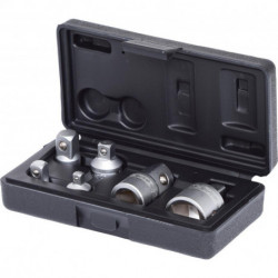 Réduction douilles Unités-set 1/4 -1/2 - 6 Unités KS Tools