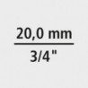 Réduction douilles Unités-set 1/4 -1/2 - 6 Unités KS Tools