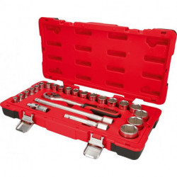 Jeu de douilles 1/2 -24 Unités KS Tools