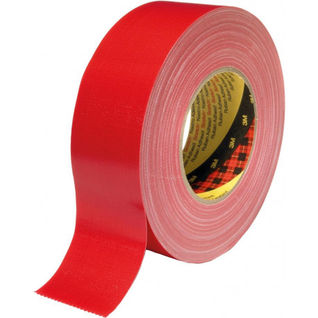 Bande de tissue 389 rouge 50mmX50m Scotch (Par 24)