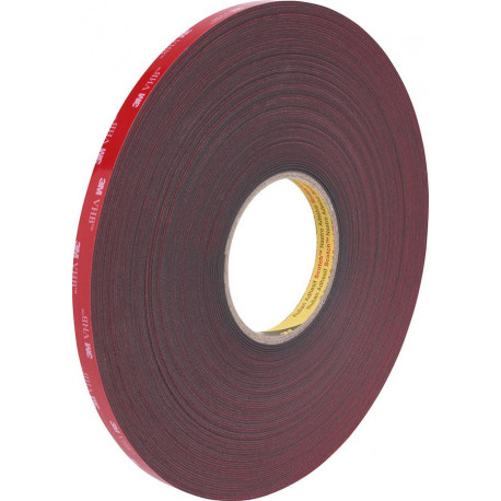 VHB Ruban adhésif double face gris 4611F 9 mm x 33 m 3M (Par 8)