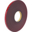 VHB Ruban adhésif double face gris 4611F 9 mm x 33 m 3M (Par 8)