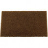 Éponge à poncer robuste abrasive rouge pour nettoyage, satinage et finitions - 1 x 20 pads de 158mm x 224mm