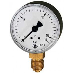 Manomètre 40mm 0-4bar G1/8 RIEGLER
