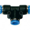 Connecteur enfichable en T-Ř 2x6mm/ 1x4mm RIEGLER
