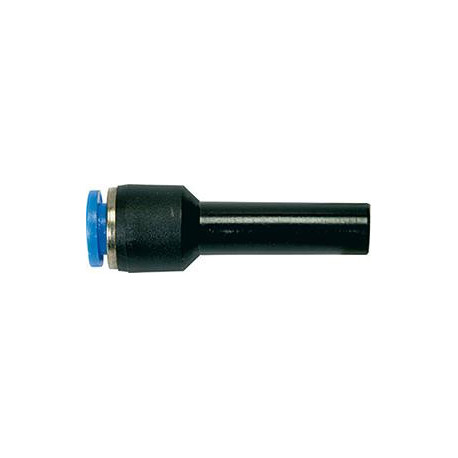 Connecteur enfichable droit Ř8 Bouchon mamelon 12mm RIEGLER