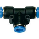 Connecteur enfichable en T-Ř 2x4mm/ 1x6mm RIEGLER