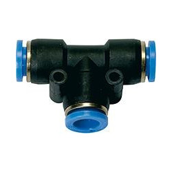 Connecteur enfichable en T-Ř 2x6mm/ 1x8mm RIEGLER