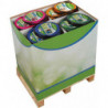 Assortiment mini sacs à déchets vert - 100 Unités