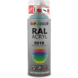 Laque colorée RAL 5018 400ml (Par 6)