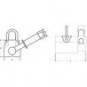 Aimant de levage PML-3 FLAIG - Capacité 300 kgs plat - 150 kg rond