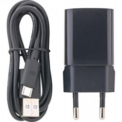 Adapteur 5V 1A USB avec Micro USB Câble de charge