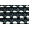 Tapis nid d'abeille SBR/NR B1 noir - 22mm 1500x1000mm