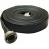 Tuyau plat polyvalent Syntex universel noir, caoutchouté C / 52 m. raccod 10m OSW