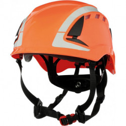 Casque de chantier X5007V-CE. ventilét.orange 3M