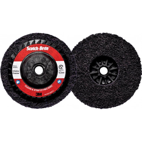 Disque abrasif gros grain avec plaque Ř 115 mm XT-RD PRO 3M