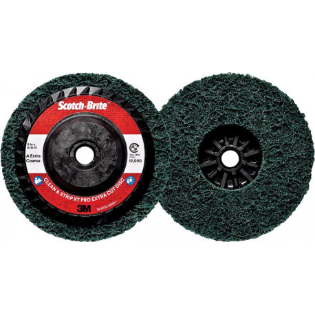 Disque abrasif gros grain avec plaque Ř 125 mm XT-RD PRO Extra Cut 3M