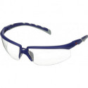 Lunette de protection Solus. bleu/gris . anti-buée. anti-rayures. lentille claire