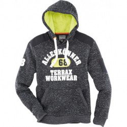 Sweat à capuche en tricot Taille M citron vert