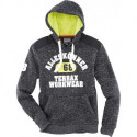 Sweat à capuche en tricot Taille L citron vert