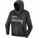 Sweat à capuche Taille S noir/azur