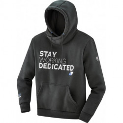 Sweat à capuche Taille M noir/azur