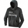 Sweat à capuche Taille M noir/azur