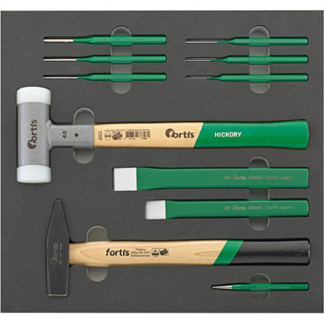 Module d'outils 2/3 marteau et burins FORTIS