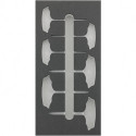 Module d'outils 1/3 vide T-Griff Torx FORTIS