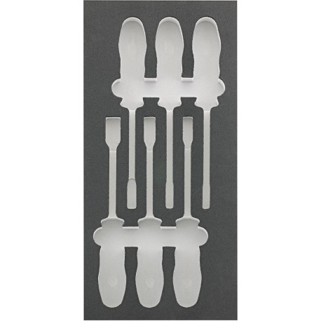 Module d'outils 1/3 vide pour clé à douille FORTIS