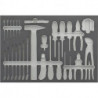 Module d'outils 3/3 vide pour outillage à main FORTIS