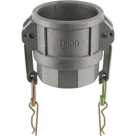 Raccord Kamlok Typ D DN125. IG 5". Alu