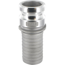 Raccord Kamlok mâle Typ E DN15- 13mm. Alu