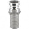 Raccord Kamlok mâle Typ E DN32- 34mm. Alu