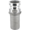 Raccord Kamlok mâle Typ E DN80- 76mm. Alu