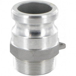 Raccord Kamlok mâle Typ F DN125. AG 5". Alu