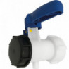 Raccord de bidon IBC Robinet avec bouchon. PP.IBC AG 2" (S60x6)