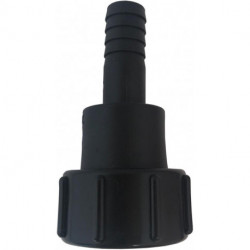 Raccord de bidon IBC avec buse rotative. PP.IBC IG 2" (S60x6) -3/4". 19mm