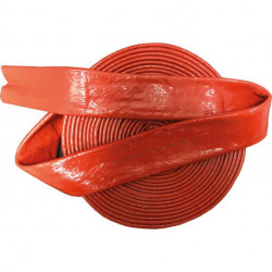 Tuyau d'incendie Silicone/Fiberglas. rouge. 89 x 99.00mm