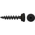 CELO Vis isolante IPS-H 55 noir RAL 9017 (Par 50)