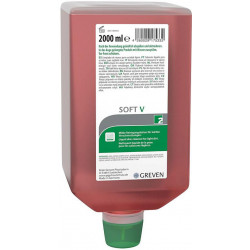 GREVEN SOFT V 2000 ml Produit nettoyant pour la peau (Par 6)