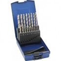 Set Foret hélicoidal DIN338 HSSE rectifiés Typ N 1-10mm FORTIS