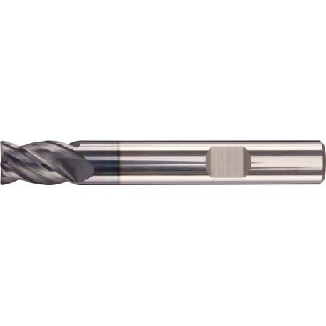 Fraise en carbure monobloc VHM HPCSTEEL FräserD6527K 300 Z4 Carapace+FORTIS