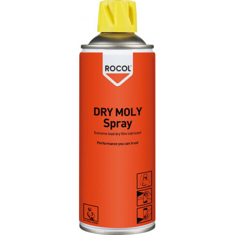 ROCOL Lubrifiant sec 400ml Dry Moly Spray (Par 12)