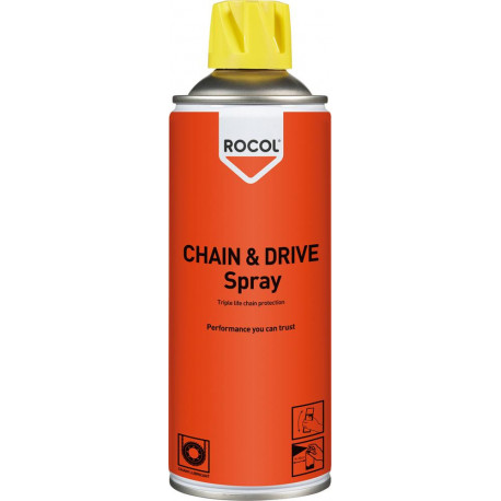 ROCOL Spray Industriel 300ML Chain + Drive Spray (Par 12)
