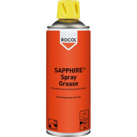 ROCOL Spray Graisse EP 400ML Sapphire Spray Grease (Par 12)