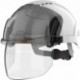 Casque EVO VISTAshield et verroullage à bouton rotatif JSP