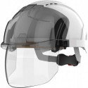 Casque EVO VISTAshield et verroullage à bouton rotatif JSP